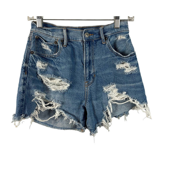 American Eagle Outfitters Pants - American Eagle Highest Rise 90s Boyfriend Shorts Size 2 EUC